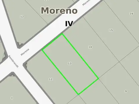 Terreno en venta - 512mts2 - Moreno