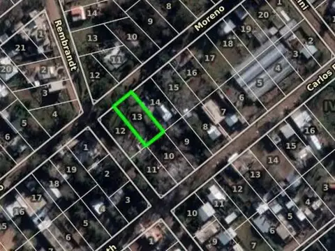 Terreno en Venta en Moreno, USD 16.000