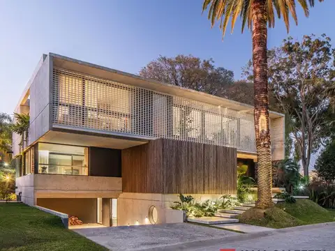 Casa de diseño en venta | Barrio privado Finca Sarmiento | Martinez
