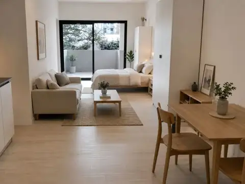 Venta Departamento Monoambiente Divisible Villa Mitre Balcon