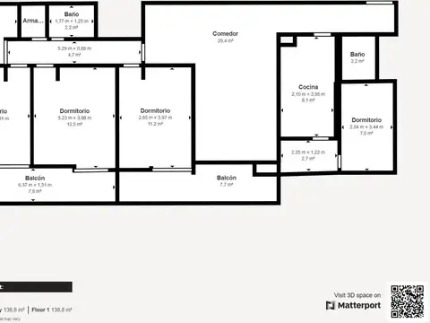 Departamento en Venta de 4 ambientes