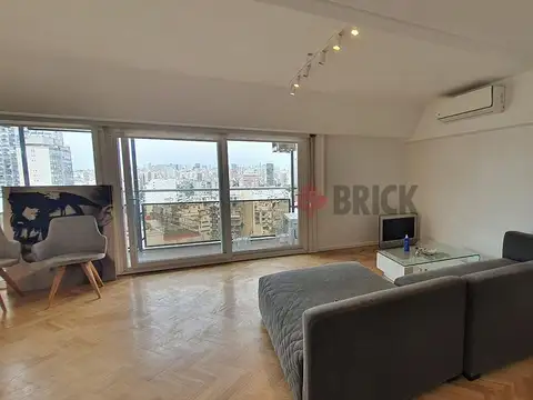 REPUBLICA ARABE SIRIA Y AV. LAS HERAS - 99 M2 BALCON VISTA PANORAMICA TODO SOL TODO EXTERNO