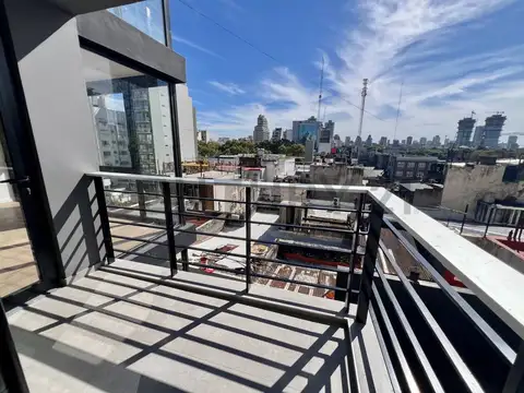 VENTA DEPTO 2 AMBIENTES A ESTRENAR CON BALCON - MUY LUMINOSO EN PALERMO