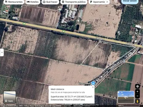 Venta Finca (Fracción inculta) sobre Ruta 60