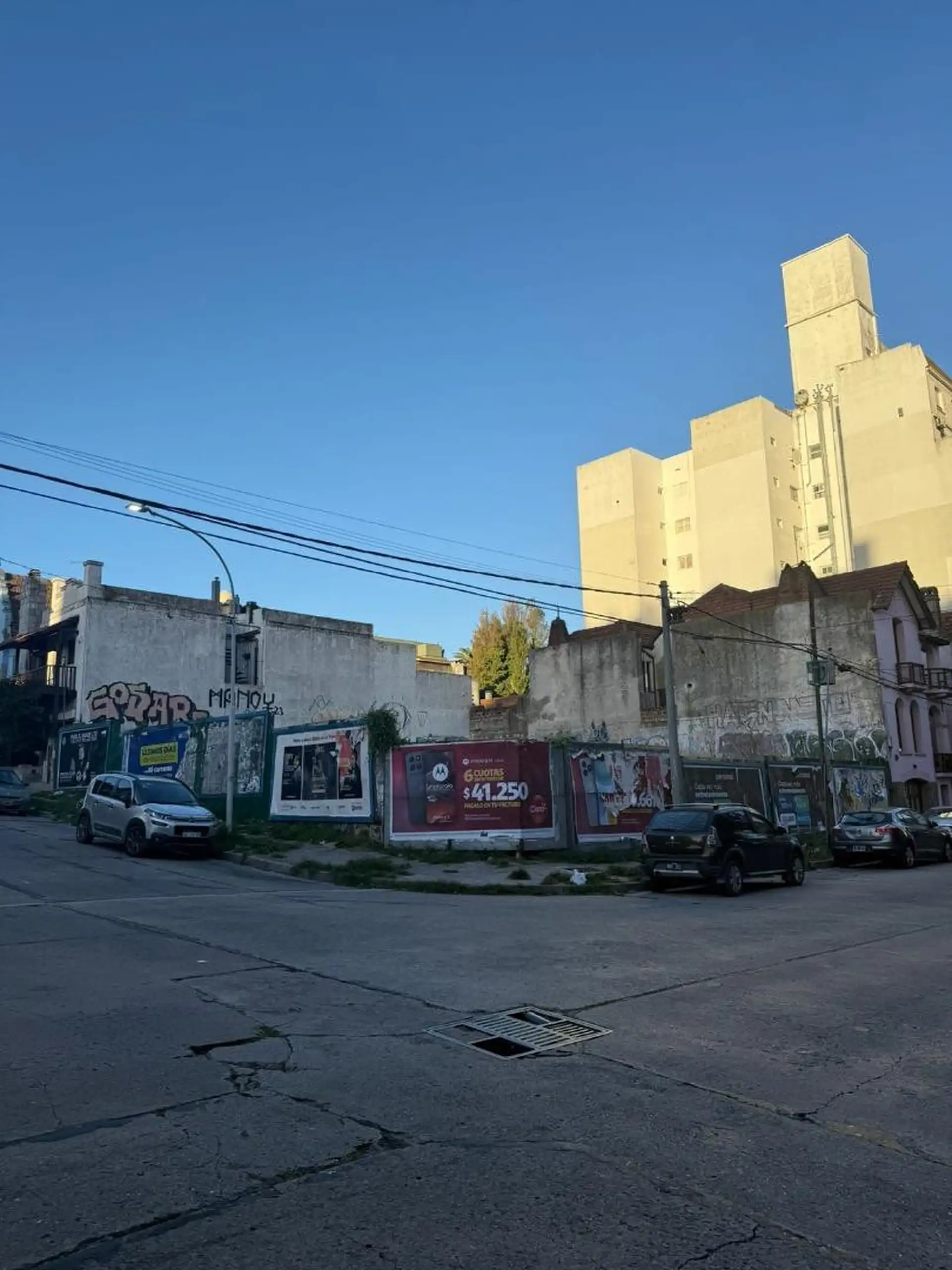 Venta Terreno en Esquina