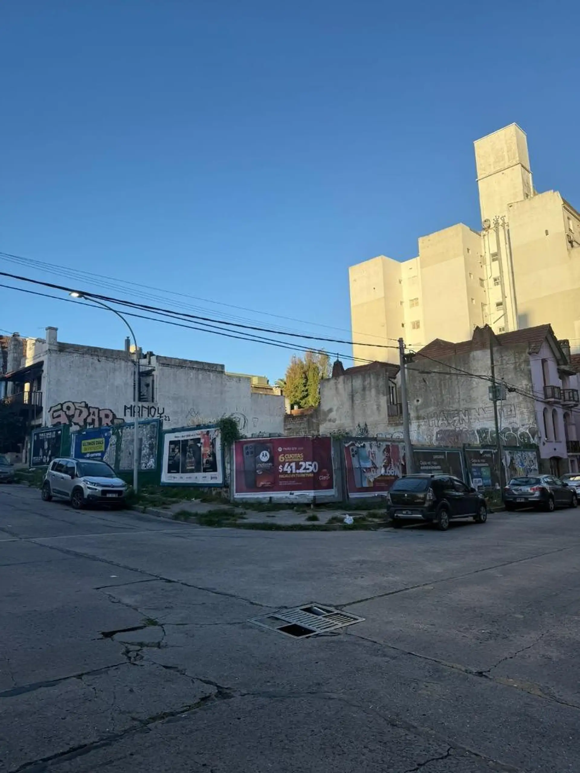 Venta Terreno en Esquina