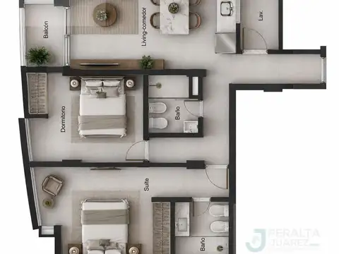 Ultimos dptos 2 dormitorios al frente en venta