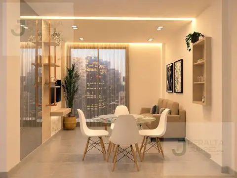 Departamento 3 ambientes con 2 baños