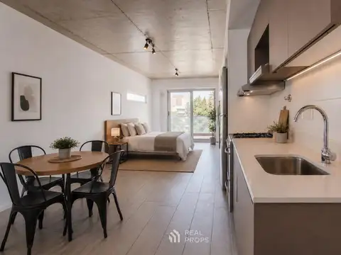 VENTA departamento monoambiente en Saavedra - balcón con parilla - SUM y pileta