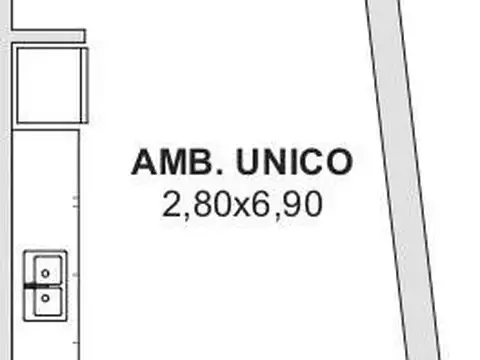 Departamento en Venta en Tigre Centro, USD 75.000