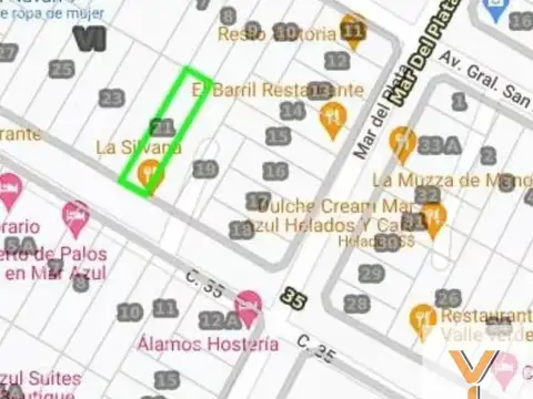Terreno en Venta  - 450mts - Mar Azul