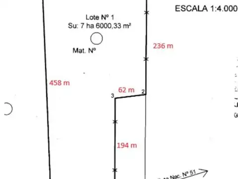 El Encón. Ruta Nacional 51. Km 100