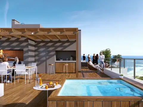 Departamento 2 ambientes con 1 baño