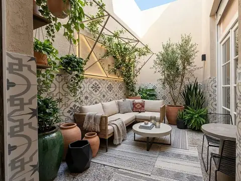 2 ambientes con patio San Telmo apto credito