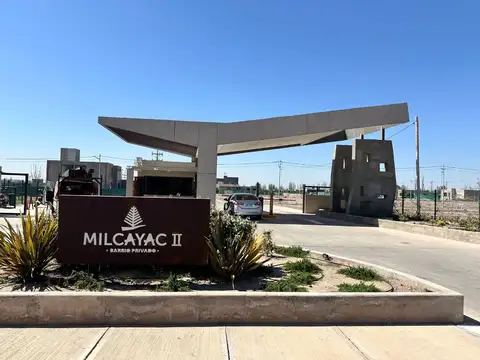 Venta terreno barrio privado milcayac 2 central