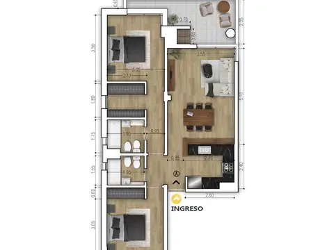 Departamento - San Lorenzo