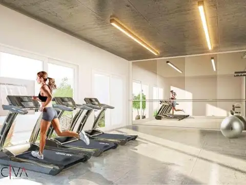 Departamento Monoambiente con 1 baño