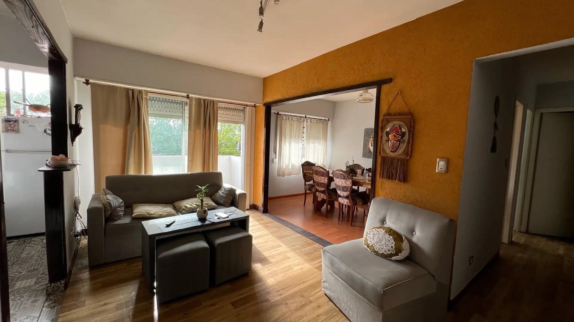 Departamento 3 amb convertido en 2 amb, 50m² — San Carlos