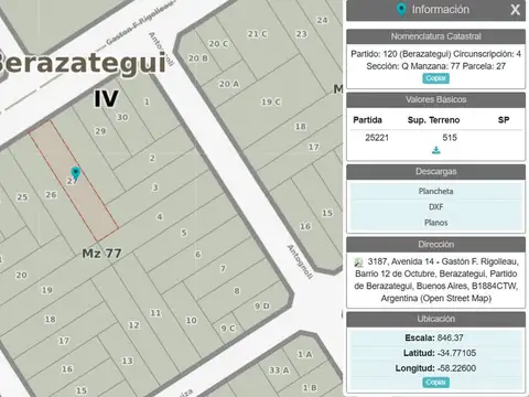 Avenida Rigolleau 1300