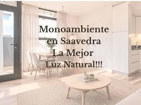MONOAMBIENTE 36 M2 A ESTRENAR SAAVEDRA CABA
