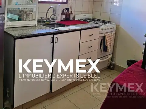 Departamento 2 ambientes con 1 baño