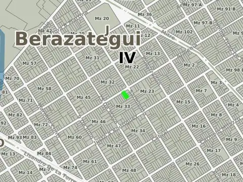 Terreno en Venta en Berazategui, USD 120.000