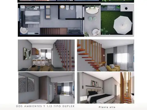 Departamento en Venta de 1 dormitorio