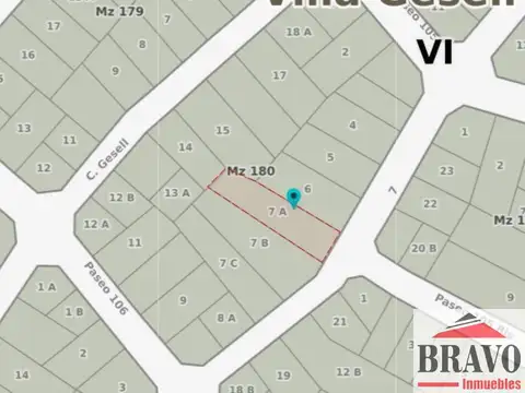 Lote multifamiliar de 1086 m2 | zona centro | Villa Gesell | EN VENTA