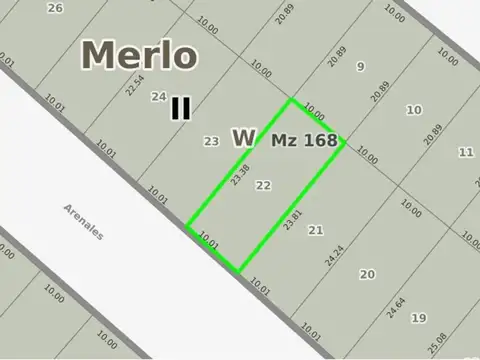 LOTE A LA VENTA CON EDIFICACION