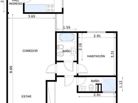 Departamento en Venta Permite mascota