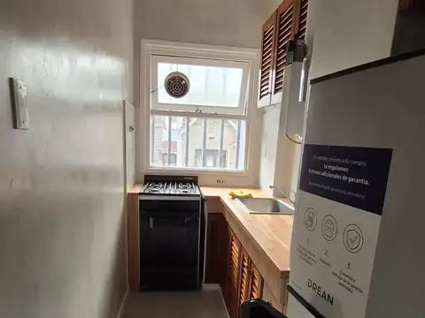 Departamento Monoambiente con 1 baño