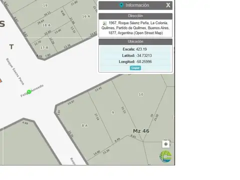 Terreno en venta Quimes