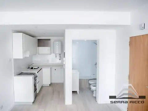 Departamento Monoambiente con 1 baño