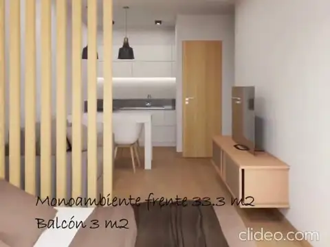 VENTA COGHLAN MODERNO MONOAMBIENTE CON BALCON
