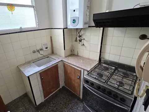 Departamento 2 ambientes con 1 baño