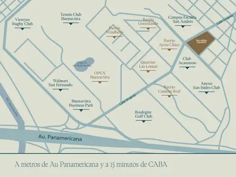 Palmeras Campus departamento en Venta
