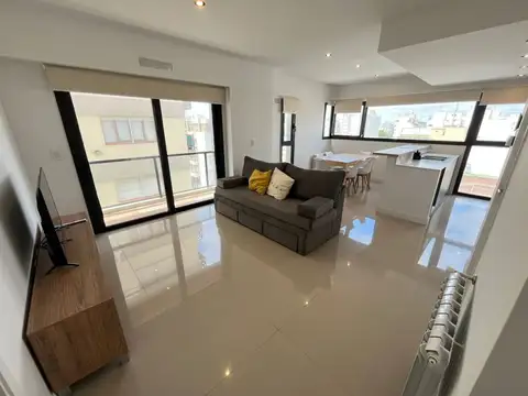 Departamento en alquiler temporario 2 ambientes para 4 con cochera - Centro