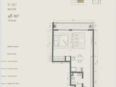 Departamento en Venta en Villa Urquiza, USD 99.000