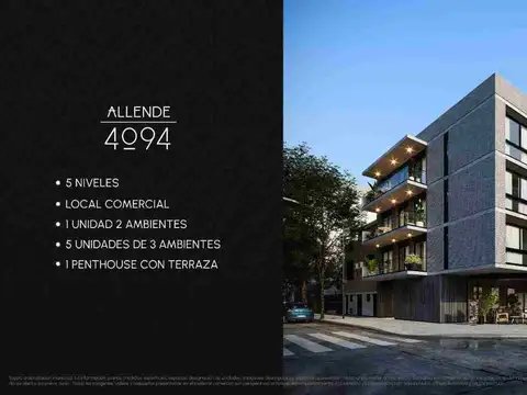 Departamento en Venta de 2 ambientes
