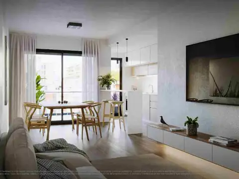 DPTO EN POZO 3 amb balcón y terraza  ENTREGA 2028