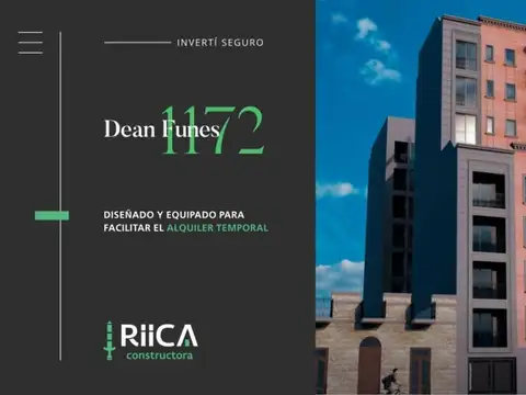 Exc Departamento en Venta 1 Dormitorio con cochera 