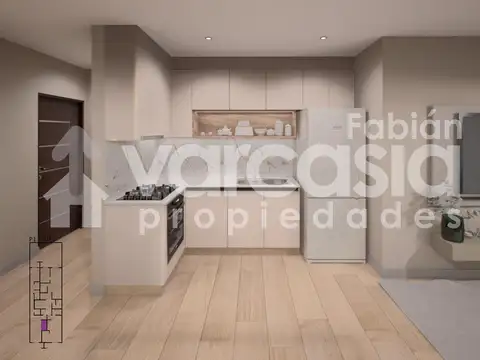 Departamento en Venta de 1 dormitorio