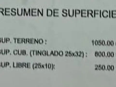 Galpon en Venta en Ruta 11, USD 170.000