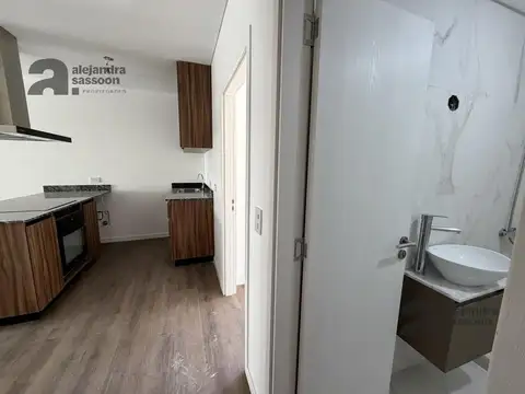 Departamento 2 ambientes con 1 baño