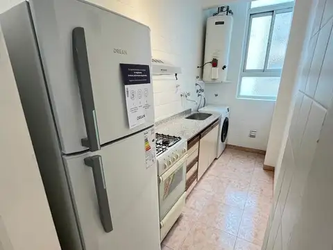 Departamento 2 ambientes con 1 baño