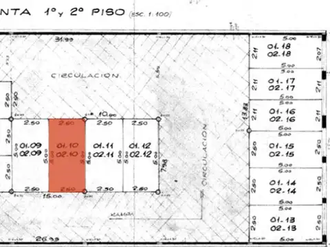 Cochera cubierta en zona centro
