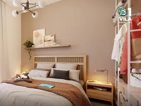 Departamento Monoambiente con 2 baños
