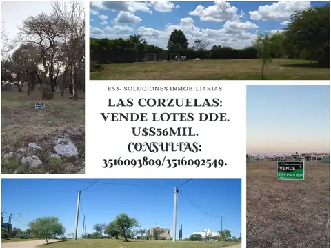 LAS CORZUELAS: SE VENDEN ULTIMOS Y MEJORES LOTES MB UBICACION.!!! - Foto 0