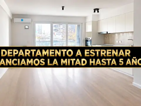 Monoambiente divisible en Parque Chas en venta a estrenar