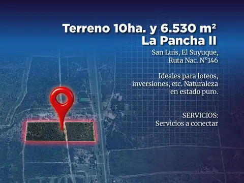 El Suyuque. Sobre Ruta 146, pasando el Control Policial.